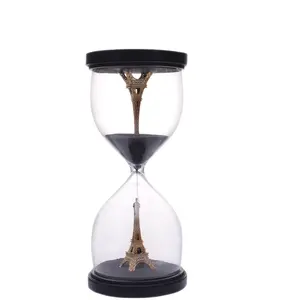 Hourglass Sand Timer with Customized Design 15mins Halloween hour glass For Table Decoration