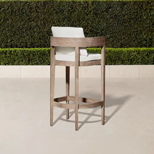 Các Nhà Sản Xuất Bán Chạy Ghế Quán <span class=keywords><strong>Bar</strong></span> Nhà Hàng Gỗ Tếch Ngoài Trời Ghế Nhà Bếp Biệt Thự Sân Thượng Bộ Ghế Bàn Sân Vườn - Product Image 4
