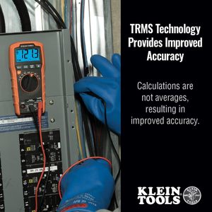 Multímetro Digital Klein Tools MM420, 600V AC/DC, 10A, TrueRMS, Auto-Ranging - Product Image 5