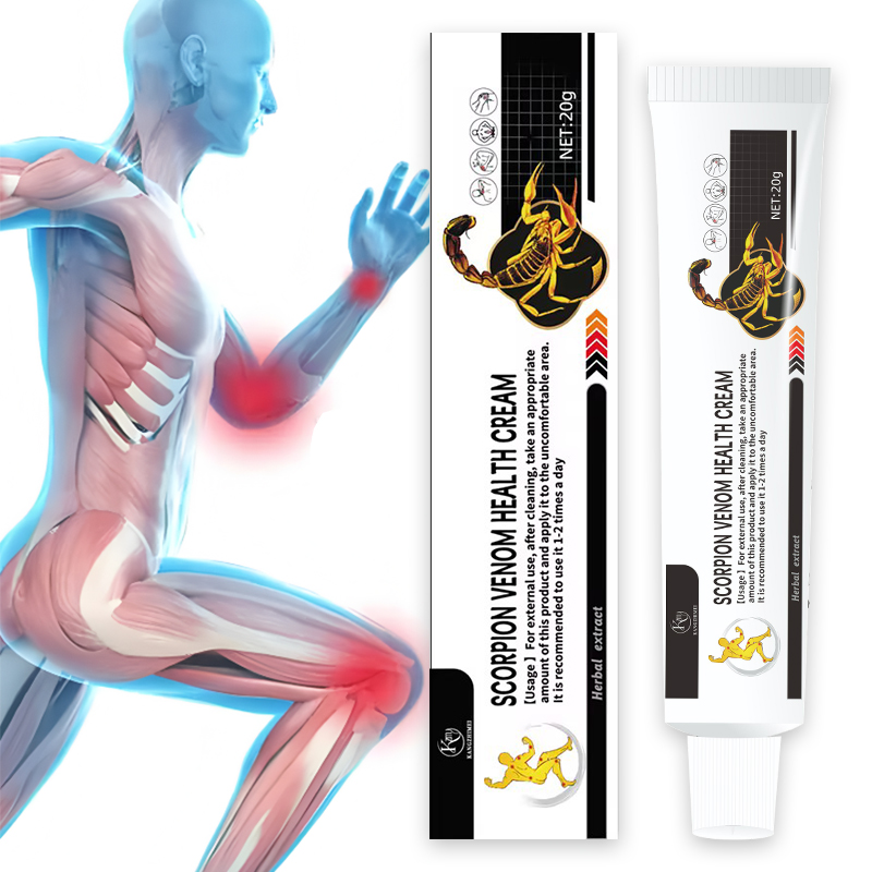 OEM Service Scorpion Venom Analgesic Cream Natural Knee Muscle Pain Massage Ointment Cream Chinese Herbal Counterpain Balm