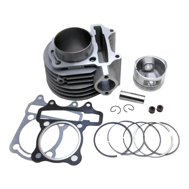 GY6 GY125CC 150CC Motorcycle Cylinder Header Engine Block Kit with Piston Ring Pin Gasket Oil Seal for Honda Motorbike ATV