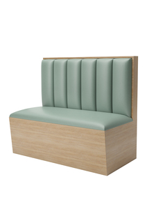 Bancs de <span class=keywords><strong>restaurant</strong></span> en bois personnalisables avec table intégrée - Product Image 4