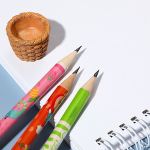 Vente en gros de crayons ronds à fleurs pour cadeau d'enfant pour les élèves de <span class=keywords><strong>la</strong></span> maternelle - Product Image 3