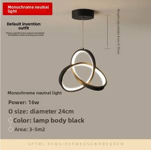 Lampadario da Corridoio Moderno Minimalista 4000K CCT ad Altezza Regolabile <span class=keywords><strong>per</strong></span> Ristorante, Ingresso, Piccoli <span class=keywords><strong>Balconi</strong></span>, Corridoi e Camere da Letto - Product Image 6