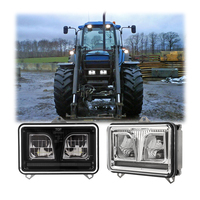 Phare LED rectangulaire haute performance Emark 4x6 pouces pour tracteur New Holland 83999520 81869813 81869799