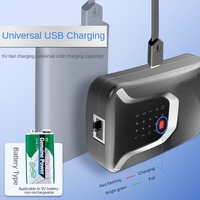 HENGXIAN/Harga Pabrik OEM Alat Tes LAN Genggam Penguji Kabel Jaringan FTTH Multifungsi RJ11 RJ45 Pencari Jalur Kabel X2 Wire