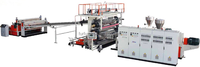 Ligne de production homogène de cuir pour revêtement de sol en PVC avec cœur Machine automatique de revêtement de sol en plastique PVC vinyle Ligne d'extrusion de feuilles de PVC
