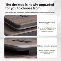 Elegante e moderno tavolo da ufficio dipinto di fascia alta con Set per sedie e tavoli da ufficio per manager, supervisori e presidenti