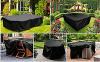 Housses de protection imperméables pour meubles de balcon, résistantes aux déchirures, aux UV et à la poussière, pour sièges de mobilier d'extérieur, de patio et de jardin
