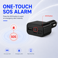 Traceur GPS GLONASS GPRS SAIFUYA pour allume-cigare avec alarme SOS et détection ACC, suivi en temps réel pour SUV/Utilitaire/Camion/Voiture