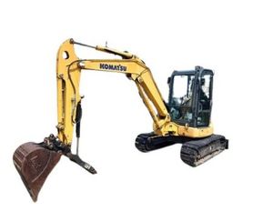 Mini-excavatrice d'occasion Komatsu Pc55 d'origine Japon, 5 tonnes, Komatsu Pc55 Pc55Mr, mini-excavatrice d'occasion - Product Image 1