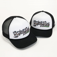 Sombreros de camionero con logotipo personalizado, 5 paneles para sublimación, gorra de béisbol de malla de espuma, gorra de sublimación al mejor precio