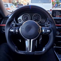 Volant en fibre de carbone personnalisé pour BMW série F F30 F10 F15 F25 F02 F06 F26 F20 M6 M3 M Volant sport