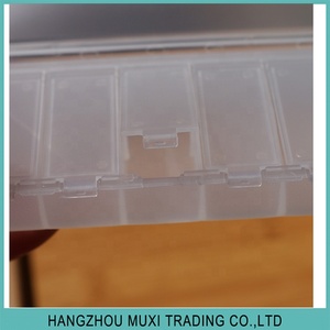 Einfach zu nehmen transparente Pillen dose 7 Tage Pillen dose am pm - Product Image 5