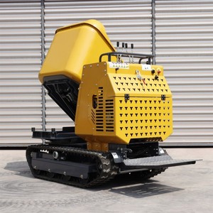 Mini Dumper tout-terrain multifonctionnel 500KG Track Dumper Hydac Hydraulic 500KG Wheelbarrow Power Concrete Buggy Dumper Engine - Product Image 1
