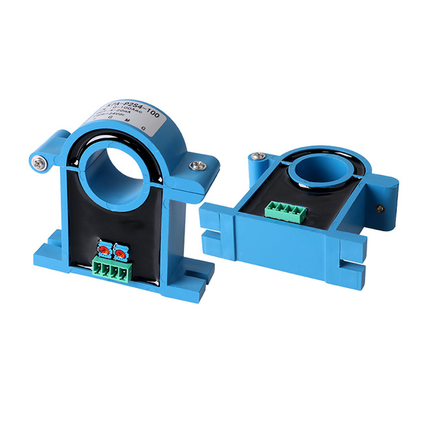 NJXSE K7A AC Current Transmitter 50A 100A 200A 500A 1000A Current Sensor DC 4-20mA 5V 10V Output Factory Current Transducer
