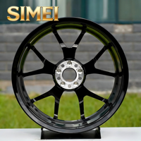 Velg Aluminium Forged SIMEI 17-24 Inch untuk Mitsubishi Lancer Evolution Final Directional Turbine Custom Forged Rim 6061-T6