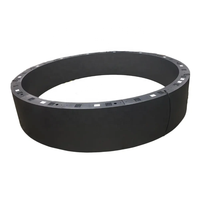Écran LED HD polychrome taille personnalisée P4 Tunnel panneaux muraux vidéo intelligents flexibles prix de gros publicité sur écran LED incurvé