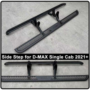 Marchepieds latéraux pour Dmax <span class=keywords><strong>2021</strong></span>+ <span class=keywords><strong>2</strong></span> portes, points de fixation OEM, sans perçage, revêtement anti-corrosion et peinture - Product Image 2