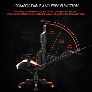 Silla <span class=keywords><strong>Gamer</strong></span> Meetion CHR15, Apta para Oficina en Casa, Competencia de Videojuegos, Cuero PU Especial, RGB LED, Diseño Escorpión - Product Image 5