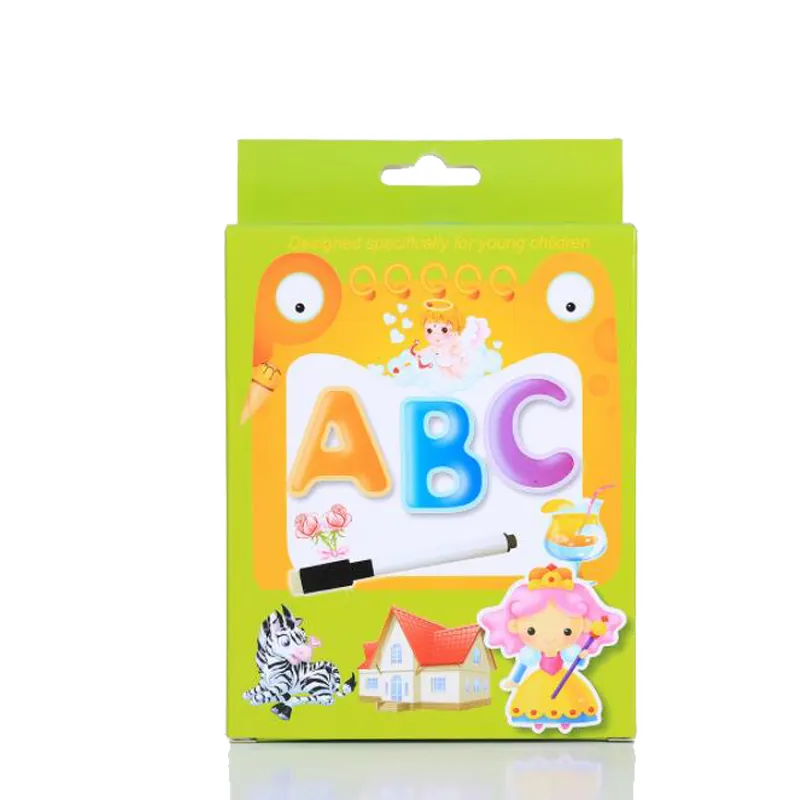 New Design Baby Learn ABC English Letters Puzzle Toys Educational Teaching Cards Manufacturers