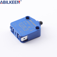 Vente chaude Mirco Switch Haute Tension Bouton Plongeur Type 400V DC 16A Forme De Base 4 Broches Argent Contact Soudure Bornes