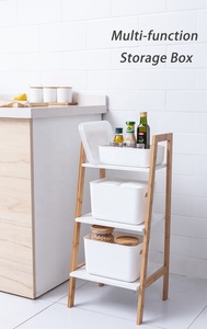 Foldable Split Bookshelf <strong>Wardrobe</strong> Bedroom Toy Sorting <strong>Box</strong> Plastic Storage Basket, Rectangular Refrigerator Kitchen Storage <strong>Box</strong> - Product Image 6