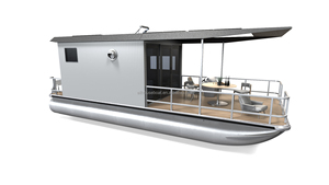 Allhouse sang trọng nhôm thuyền du thuyền nhỏ phao Nhà thuyền phía ngoài cao tốc thuyền thể thao nước giá rẻ buồm cao tốc thuyền - Product Image 2