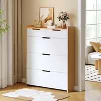 Meuble à chaussures moderne ultra-fin en bois, étroit et conique pour entrée, rangement mural intégré multifonctionnel
