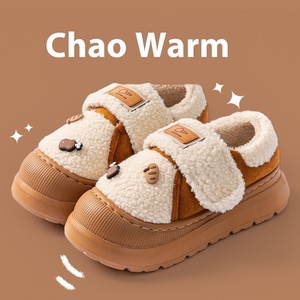 2025 nuovo stile carino da te in cotone birkensiano pantofole <span class=keywords><strong>con</strong></span> fondo spesso Slip-On caldo alla moda da indossare per le donne - Product Image 1