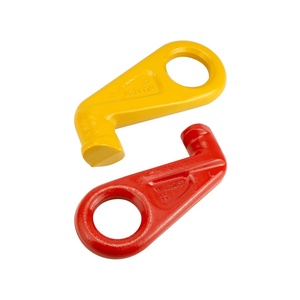 Suministro de fábrica: Orejetas de elevación de acero para parte superior, laterales y inferiores, certificadas ISO9001, galvanizadas en caliente, piezas de precisión para contenedores. - Product Image 1