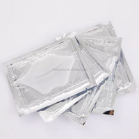 24k masque à lèvres doré au collagène, masque à lèvres en cristal pour spa, feuille à lèvres, marque privée