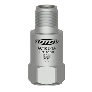 เซ็นเซอร์วัดความเร่งเซรามิก PZT รุ่น AC-102 ขั้นสูง พร้อมช่องต่อ/สายเคเบิลแบบ Top Exit - Product Image 1