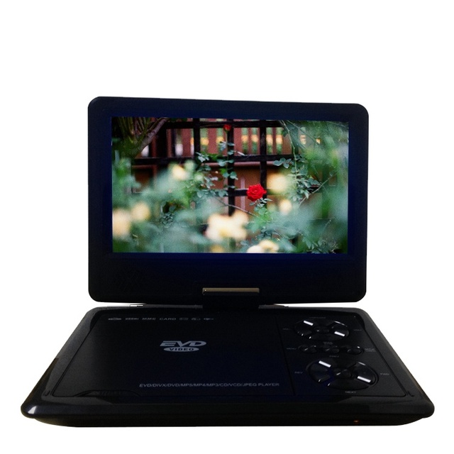 Cheap Large Screen USB 9inch Portable DVD Player With TV