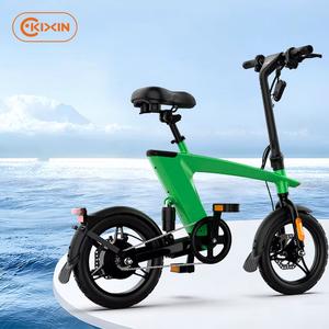 KIXIN Bicicleta Eléctrica Plegable Lista para Enviar desde Almacén en EE. UU. y la UE, con Motor Central, Piezas de Bicicleta Eléctrica Lev, Largo Alcance, H1, 14 Pulgadas, Híbrida Urbana Plegable - Product Image 1