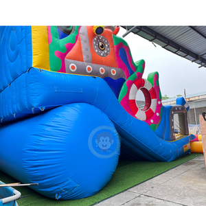 Khu vui chơi nước dành cho trẻ em, phù hợp với trò chơi trượt nước bơm hơi ngoài trời - Product Image 4