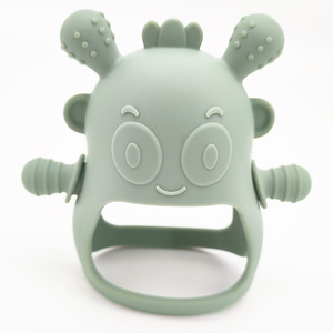 <span class=keywords><strong>Mordedor</strong></span> de Silicona de Grado Alimenticio, Libre de BPA, con Forma de Monstruo, para Bebés Unisex de 0 a 24 Meses - Product Image 5