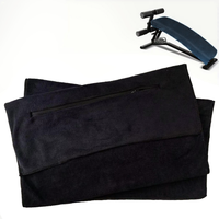Serviette de sport en microfibre avec poche zippée - Vente flash