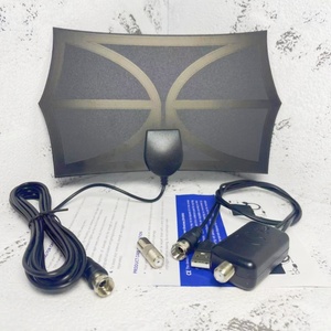 <span class=keywords><strong>Antena</strong></span> <span class=keywords><strong>de</strong></span> <span class=keywords><strong>TV</strong></span> Digital HD 4K 1080p ATSC para Interiores, DVB-T2, con Ganancia <span class=keywords><strong>de</strong></span> 35dbi, <span class=keywords><strong>Cable</strong></span> Coaxial <span class=keywords><strong>de</strong></span> 3.5m, Fabricada en China, 75 Ohmios - Product Image 1