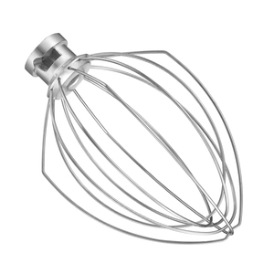 Batteur sur socle Pièces de rechange 6 QT Bowl-lift Stand Mixer Attachment Egg Heavy Cream Beater Acier inoxydable 6 Wire Whip For Kitchen Aid - Product Image 2