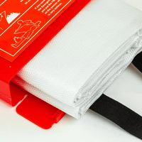 Couverture ignifuge, tissu ignifuge en fibre de verre résistant à la chaleur, couverture ignifuge domestique résistante à l'usure