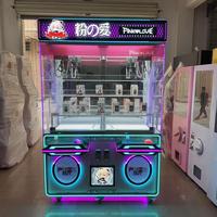 Joyplay Machine de jeu à pince interactive pour 2 joueurs, avec jeu de pincement de récompenses, pour centre de divertissement familial et FEC
