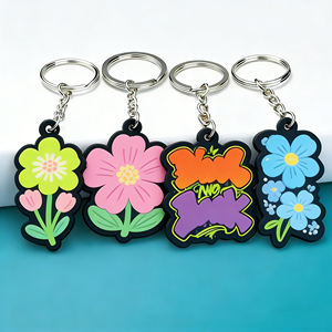 هدية ترويجية للمعارض التجارية: سلسلة مفاتيح من البي في سي الناعم، حلقة مفاتيح مطاطية، حامل مفاتيح بشعار مخصص، علامة مفاتيح ترويجية، هدية للفعاليات، متوفرة بالجملة - Product Image 5