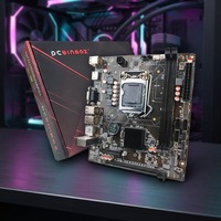 Carte mère PCWINMAX H61 en gros, LGA1155 DDR3 16 Go MATX, prise en charge PCIe 3.0, processeurs de 2e et 3e génération, OEM en stock pour mise à niveau de bureau