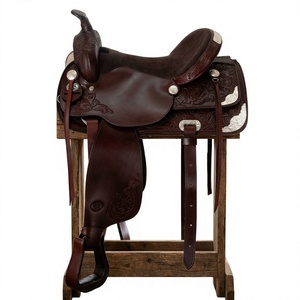 Selle d'équitation anglaise en cuir véritable et bois BS International NA82 OEM, confortable, durable, avec quincaillerie SUS304, prix abordable - Product Image 1