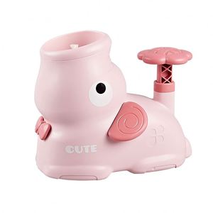 Children's Outdoor Sports Baby Elephant <b>Flying</b> Saucer Game with <b>Net</b> Spinning <b>Flying</b> ufo Disc Foot Ejection Launcher Outdoor Game - Product Image 1