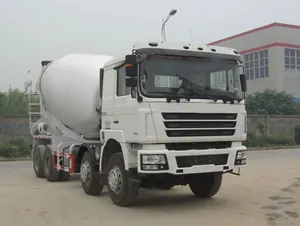 Facile à utiliser Shacman fabricant 9 cbm 6*4 340HP camion malaxeur à béton à vendre