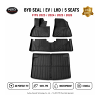 Tapis de sol de voiture 3D en TPE pour BYD-Seal, Hai Bao-LHD-EV-5S_2023 I Garantie de 3 ans I Ensemble complet + tapis de coffre OEM/ODM I CE ISO9001 ECO
