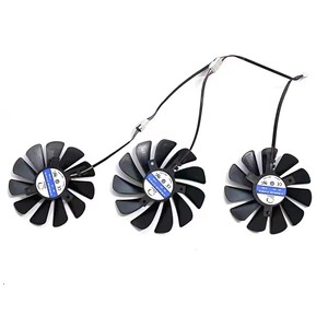 Nuevo ventilador GPU RX <span class=keywords><strong>5700</strong></span> <span class=keywords><strong>XT</strong></span> 4PIN 85MM 95MM CF1010U12S DC 12V 0.45A para <span class=keywords><strong>XFX</strong></span> RX <span class=keywords><strong>5700</strong></span> Radeon <span class=keywords><strong>5700</strong></span> <span class=keywords><strong>XT</strong></span> 5600XT Thicc III GPU - Product Image 2