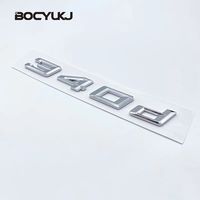316d 318d 320d 325d 328d 330d 335d 340d Lettres de Coffre de Voiture Emblème Autocollant pour BMW Série 3 E36 E46 E90 E91 E92 F30 F31 F34 G20 G21